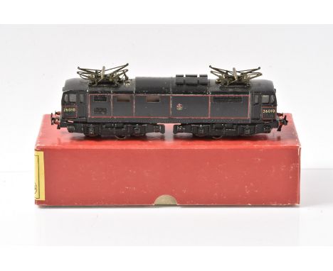 Trix OO Gauge BR black  E M 1 Bo-Bo 26010 Electric twin Pantograph Locomotive, in original box, 2/3-Rail, currently set for 3