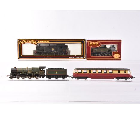 Mainline Airfix GMR and Lima OO Gauge Steam Locomotives and Railcar,  Mainline 37039 BR black Prairie Class 6600 2-6-2T 6652,