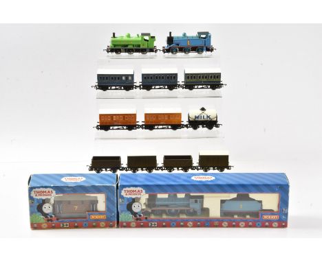 Hornby OO Gauge Thomas The Tank Engine, Hornby China R9232 Edward steam locomotive and tender, R9046 Toby, both boxed and unb