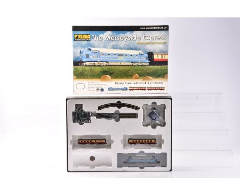 Graham Farish by Bachmann N Gauge Diesel Train Set Merseyside Express, a boxed example 370-275, including Deltic Prototype DP