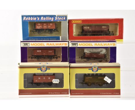 Dapol Oxford Rail and Hornby OO Gauge NCB Wagons, Dapol NCB Bowes, Robbie's Rolling Stock NCB Internal Use only, Hornby NCB B