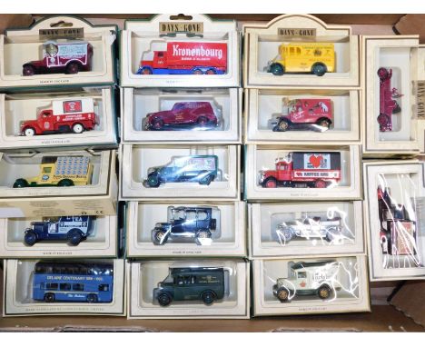 Days Gone By vintage trucks and motor cars, a Delaine Centenary Bus., and further vehicles, all boxed. (a quantity)