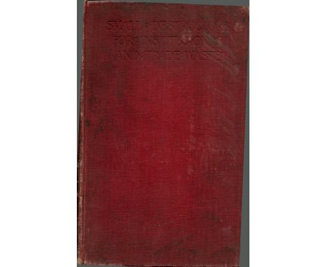 Small Destructors for Institutional and Trade Waste. By W. Francis Goodrich, Associate of the Institution of Mechanical Engin