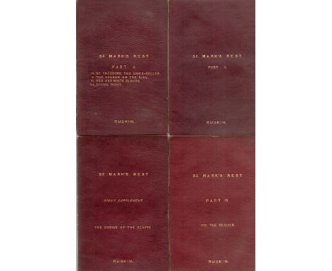St Mark's Rest. The History of Venice. By John Ruskin 1877. Written for the help of the few travellers who still care for her