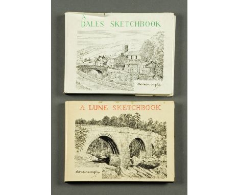 A First Edition "Dales Sketchbook", and a First Edition "A Lune Sketchbook". 