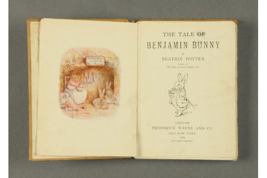 Beatrix Potter The Tale Of Benjamin Bunny First Edition - 