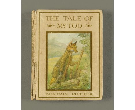 One volume "The Tale of Mr Tod", Beatrix Potter 1912 First Edition.
