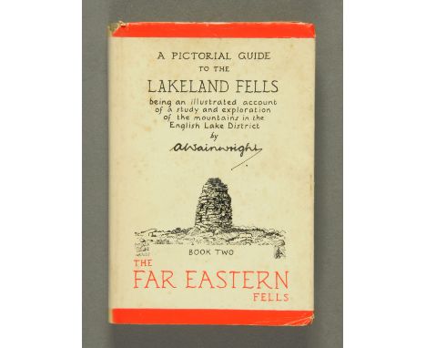 One volume A Pictorial Guide to the Lakeland Fells Book 2 "The Far Eastern Fells", signed First Edition (see illustration).