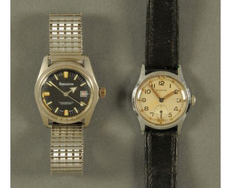 Two gentleman's vintage wristwatches, Timemaster and Moeris.