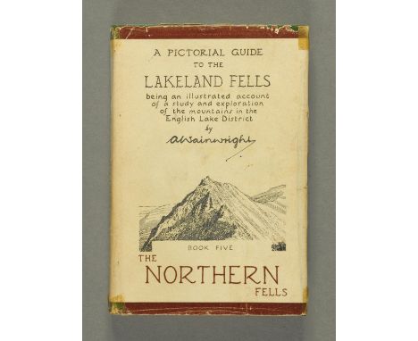 One volume A Pictorial Guide to The Lakeland Fells Book 5 "The Northern Fells", signed.