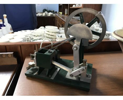 A small scratch built metal beam engine