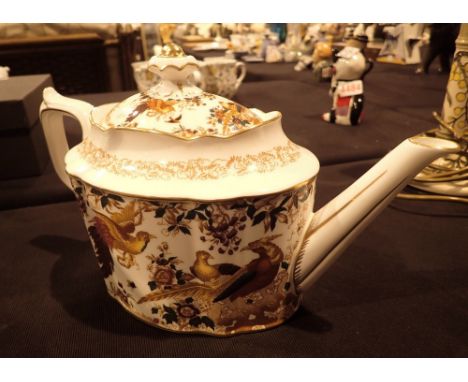 Royal Crown Derby teapot in the Olde Avesbury pattern