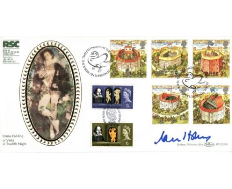 SIR IAN HOLM Benham BLCS108b Royal Shakespeare Company Theatre FDC signed by actor Sir Ian Holm who starred in Alien, Lord of