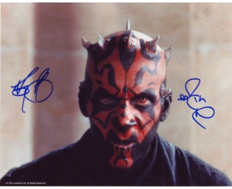 STAR WARS 8x10 inch photo signed by actor Ray Park who is best known for playing the physical part of Darth Maul in Star Wars
