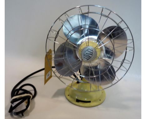 A 1930's industrial desk fan by Veritys 