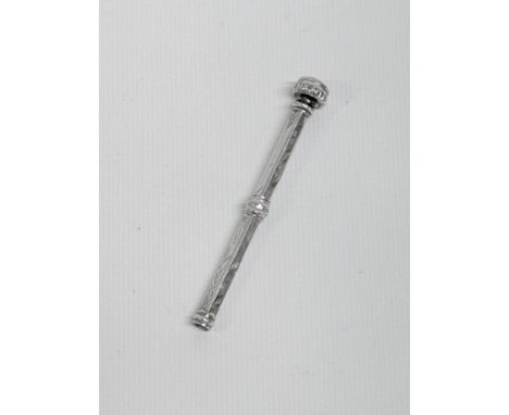 Silver amethyst pencil