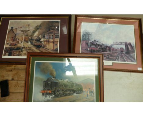 Colin Wright signed limited edition print and similar Peter Owen Jones item and another (3)