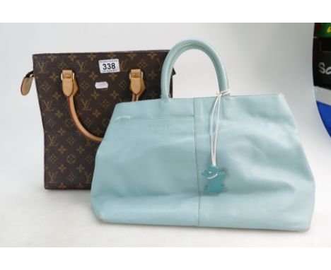 Radley turquoise handbag and similar non original item (2)