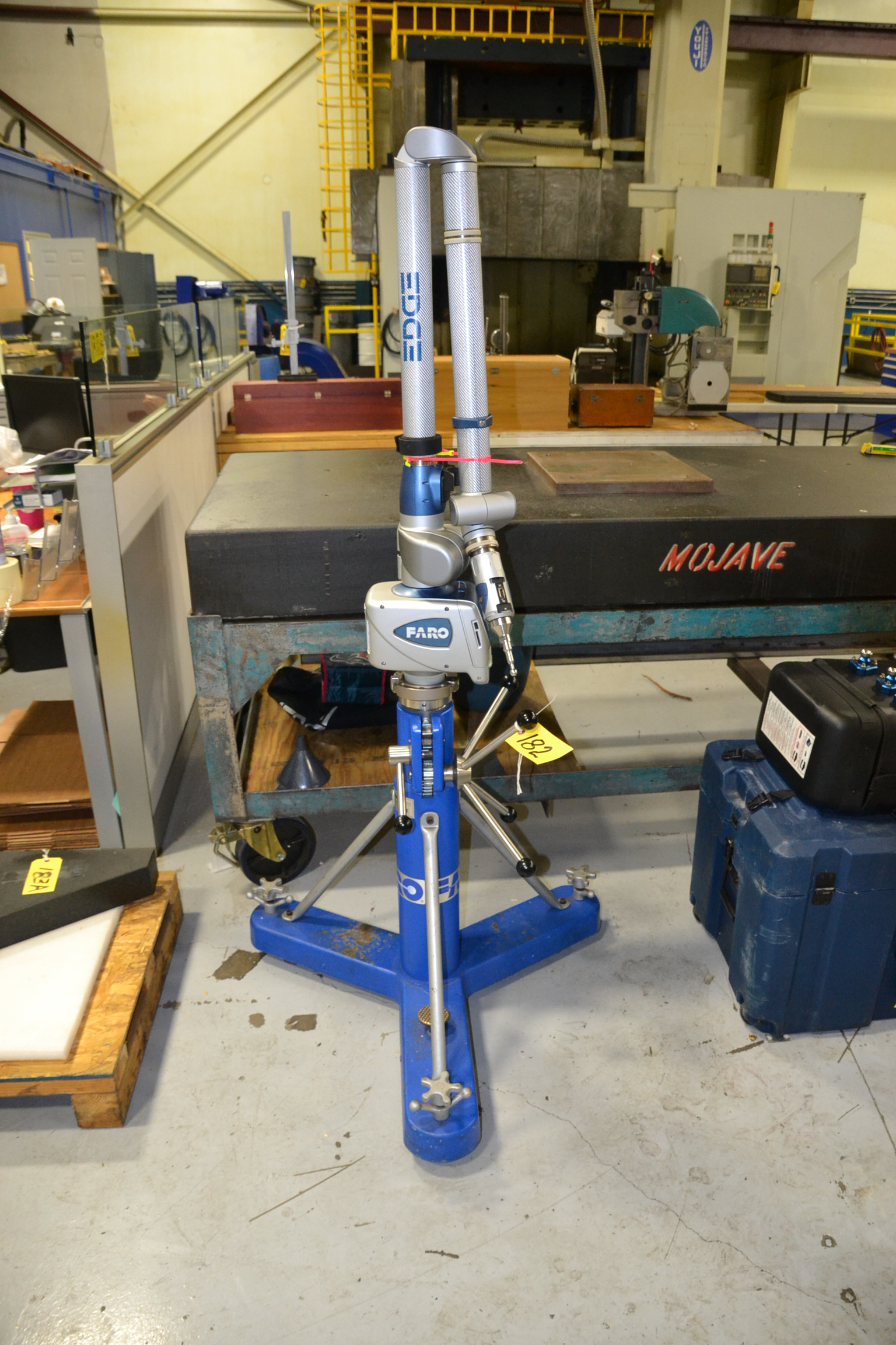 INSPECTION EQUIPMENT, FARO EDGE ARM WITH HD MOBILE STAND,