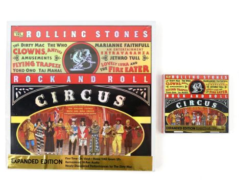 The Rolling Stones - Rock and Roll Circus CD and Vinyl box set, Expanded Edition, new and unopened, given to Mitch Mitchell w
