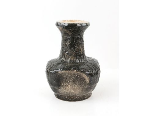 The Lord of the Rings - grey glazed pottery vessel used as set dressing in Saruman's chamber, 8 1/4 inches high.Provenance: T