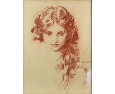 Harrison Fisher (1875 or 1877  1934) American illustrator whose work regularly featured on the covers of Cosmopolitan magazin