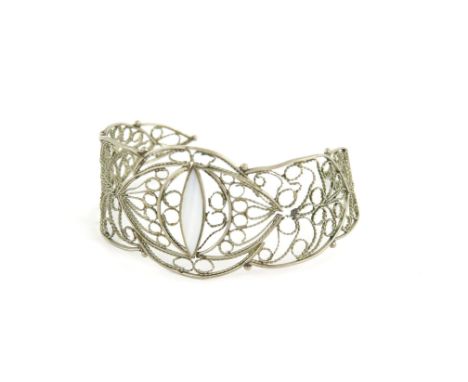 The Lord of the Rings - an 'elvish' metal bracelet used in the films and also worn by actors at the party in Chateau de Caste