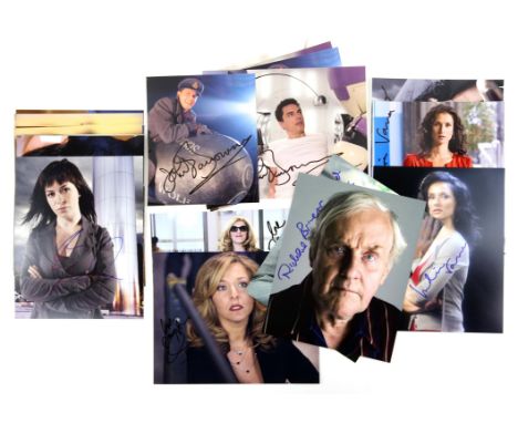 Doctor Who / Torchwood - 25 x Signed photos including John Barrowman, Eve Myles, Indira Varma, Tracy Ann Oberman and others, 