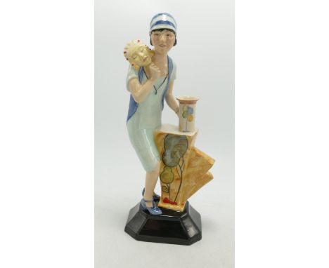 Kevin Francis / Peggy Davies figure Clarice Cliff Art Deco  , limited edition 