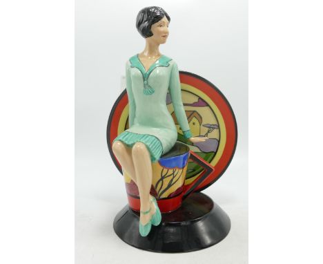 Kevin Francis / Peggy Davies figure Young Clarice Cliff , limited edition 