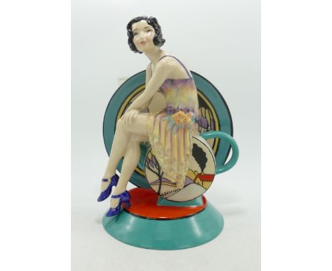 Kevin Francis / Peggy Davies figure Young Clarice Cliff Renaissance  , limited edition 