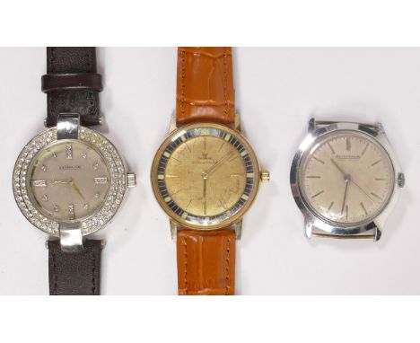 3 x Jaeger LeCoultre gents watches, all in ticking order (3) 