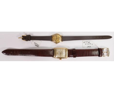 LeCoultre &amp; Jaeger-LeCoultre ladies watches - LeCoultre 10k gold filled. 