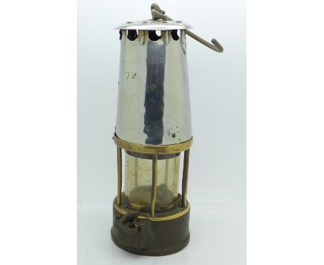 A miner's lamp