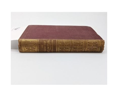 Longfellow, Henry Wadsworth.: The Song of Hiawatha. London, 1855. First edition first impression with "dove" on p.96 and adve