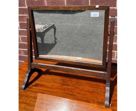 A Vintage table top mirror [46x48cm] 