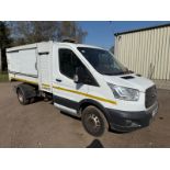 2016 16 FORD TRANSIT 350 TIPPER VAN - 84K MILES - UTILITY BOX - 1 KEY