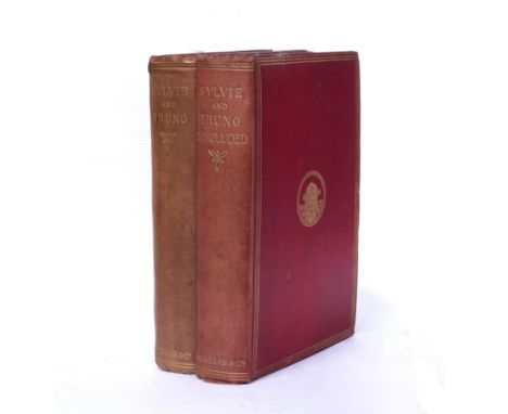 Dodgson (Charles Lutwidge) 'Lewis Carroll', 'Sylvie and Bruno and Sylvie and Bruno Concluded'. First Eds. 1889/1893. Macmilla