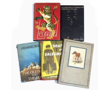Hemmingway (Ernest) 'The Old Man and The Sea'. Scribner, New York 1952 with d/w (torn). Book of the Month Club Ed. plus Mille