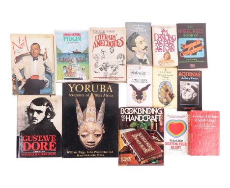 From the personal collection of Vivian Stanshall, founding member of the Bonzo Dog Doo-Dah Band, a group of assorted books, r