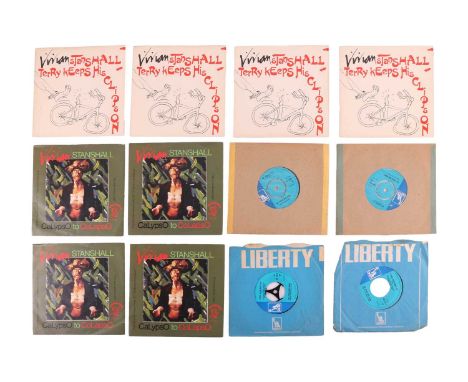 From the personal collection of Vivian Stanshall, a collection of 7" vinyl singles, comprising: Bonzo Dog Band, 2 x 'I Want t