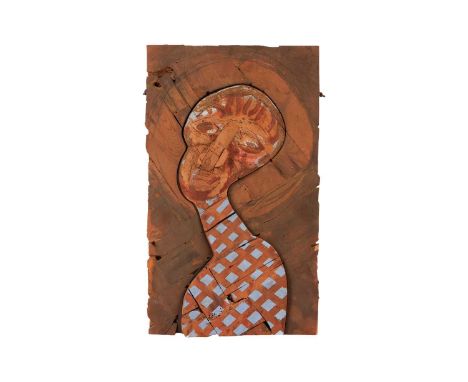 Vivian Stanshall (1943-1995) British, founding member of the Bonzo Dog Doo-Dah Band, abstract portrait in the style of a Russ