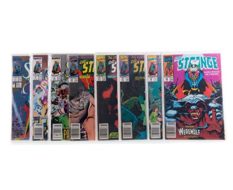 MARVEL COMICS, DOCTOR STRANGE SORCERER SUPREME#1 (x2), 2 (x3), 3(x2), 14, 15, 17 (x2), 18, 19 (x4), 21 (x3), 22, 23, 24, 26 (