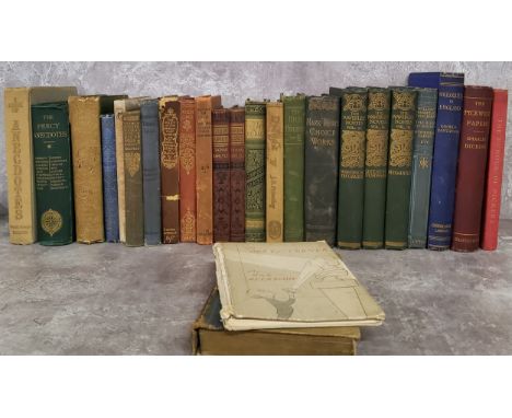 Books - English Literature - a collection of Victorian and Edwardian works, some later, including a body of works by Samuel P