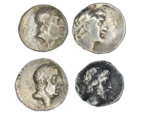 Cappadocian Kingdom, Four AR Drachma Cappadocian Kingdom, Four AR Drachma. Ariarathes VI, Ariobarzanes I (x2) and Ariobarzane