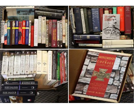 A Quantity of Military Books, mainly of use to medal collectors and historians, including volumes 1 to 3 of For Valour, The C