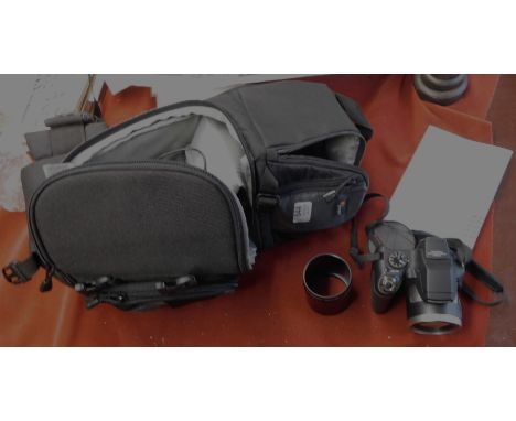 Camera - Olympus - SP - S9OUZ 12 - MP digital (with manual) bridge camera - 26x optical zoom, very good condition, in travell