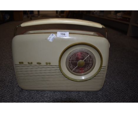 A vintage 1960s design Bush radio.