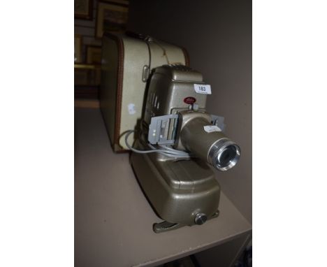 A vintage Aldis Aspheric projector in case.