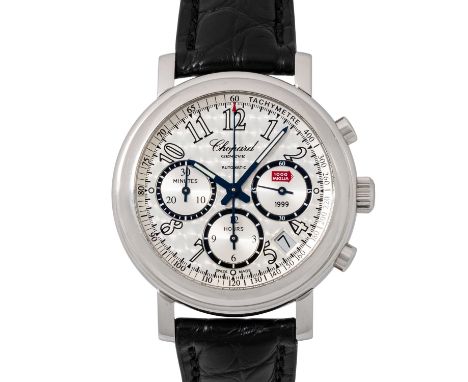 CHOPARD Mille Miglia Ref 8331 "Mercedes Benz Limited Edition" Herren Chronograph. Edelstahl. Glasboden. Automatik Kal. ETA 28